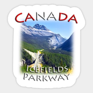 Canadian Rockies - Icefields Parkway Sticker